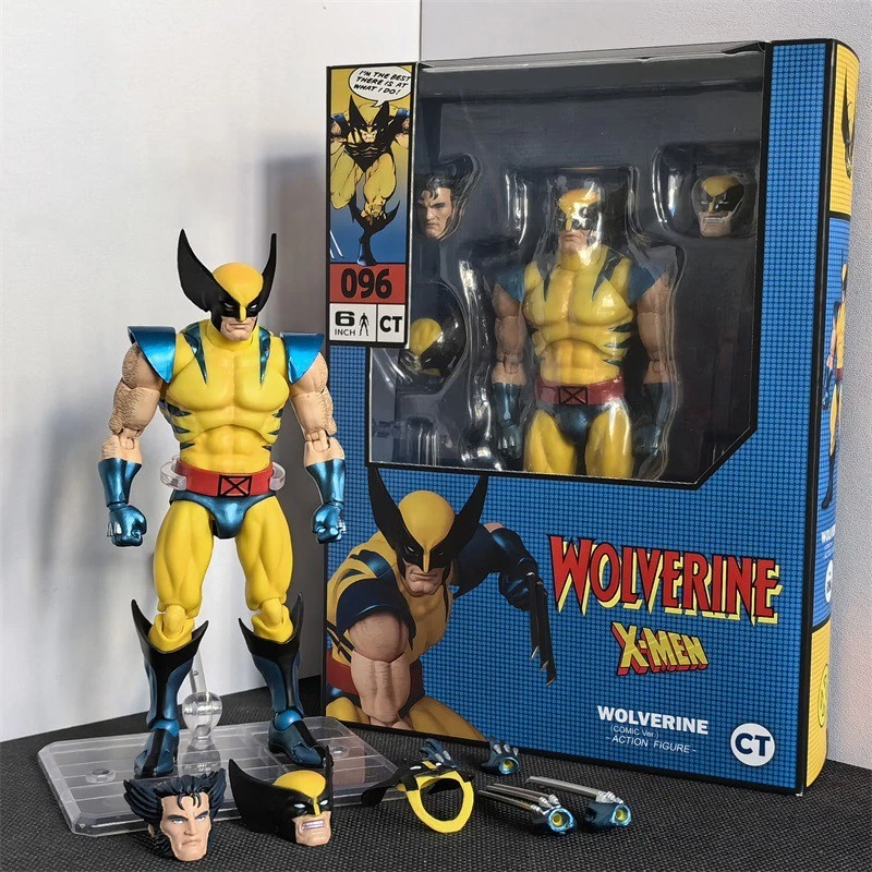 Wolverine Action Figure CT Toys Mafex 096 - NUOVO - Statua Da Collezione Marvel - Immagine 2 di 4