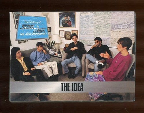 1994 PARAMOUNT PICTURES THE MAKING OF STAR TREK THE NEXT GENERATION 100 KARTEN SET - Bild 2 von 2