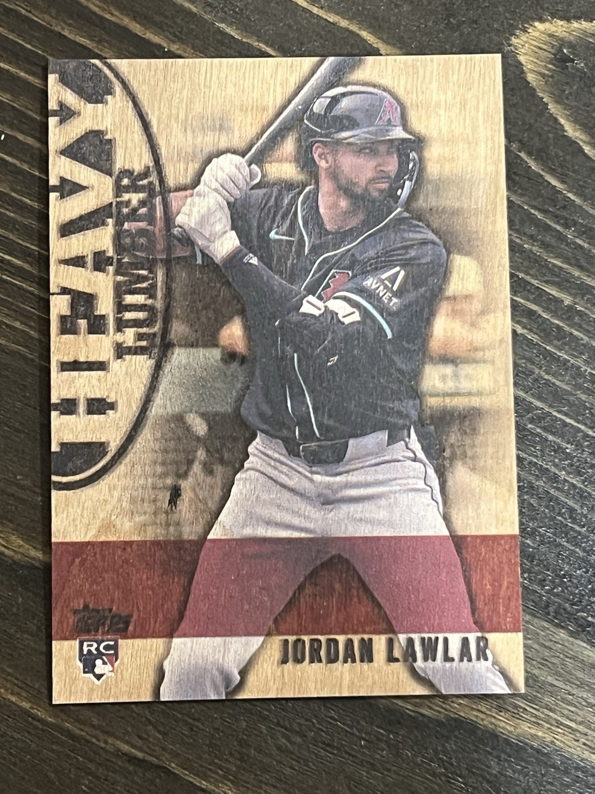 Jordan Lawlar 2024 Topps Update Series Baseball Heavy Lumber #HL-41 RC - Dbacks