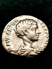 Caracalla, COA Roman Emperor 198-217 AD, Silver Denarius, Felicitas 17mm, 2.88gr