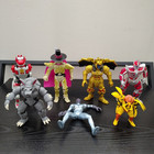 Mighty Morphin Power Rangers lot Of 7 Vintage Action Figures Toys
