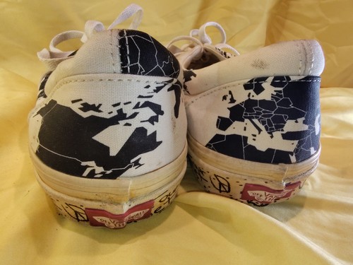 Zapatillas Hombre VANS ERA Save Our Planet Lona Negro Blanco VN0A4BV4TGP Talla 10 - Imagen 6 de 9