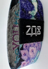 Zox - beYOUtiful- SMALL 3616 Purple Teal Pink - Peacock Feathers - No Card