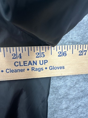 NBA Chicago Bulls Hombres Pullover Chaqueta Cortavientos Negro/Rojo Grande Cuarto Cremallera - Imagen 8 de 11