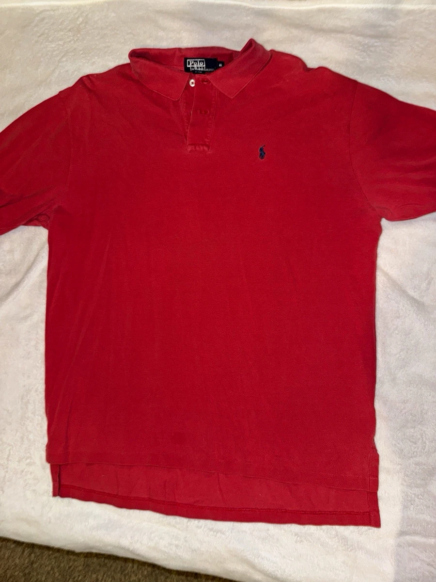 Polo Ralph Lauren Red Size XL Shirts for Men for sale | eBay