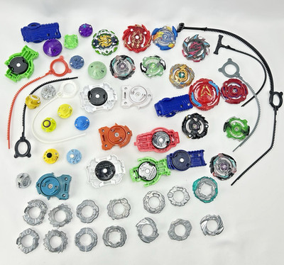 Takara Tomy Hasbro Beyblade Bulk Lot Various Metal Disc Drivers Launchers
