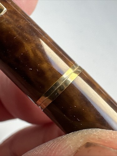 SHEAFFER TARGA 1030 FOUNTAIN PEN THUYA LACQUER CLASSIC 14K GOLD NIB BOXED - Picture 19 of 22