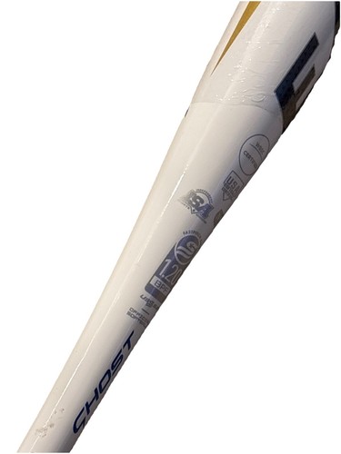 Easton Ghost White Fast Pitch Softball Bat FP22GHY11 27”/16oz /-11 /2.25 Dia NEW - Picture 7 of 10
