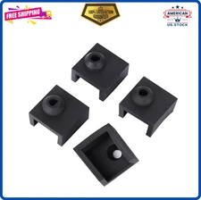 4PCS Official Creality 3D Printer Hotend Silicone Sock Heater Block Silicone Cov