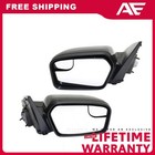 Mirrors Set Power Glass For 2011-2012 Ford Fusion