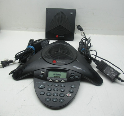 Polycom SoundStation 2W Wireless Conference Phone System Base, Speakerphone
