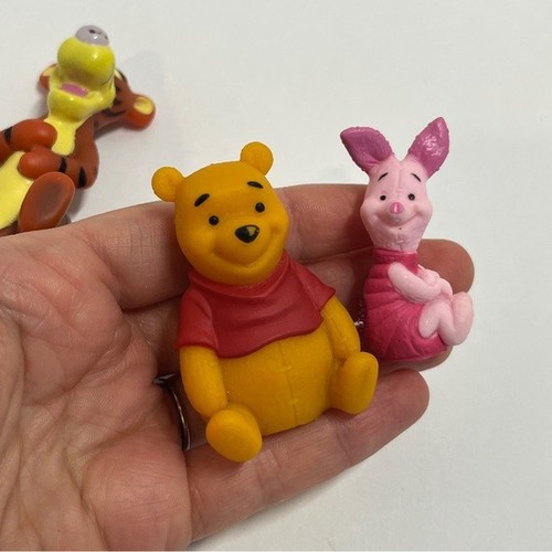 Disney Winnie the Pooh Bear Piglet Tigger Mini Toy Set - Picture 3 of 8