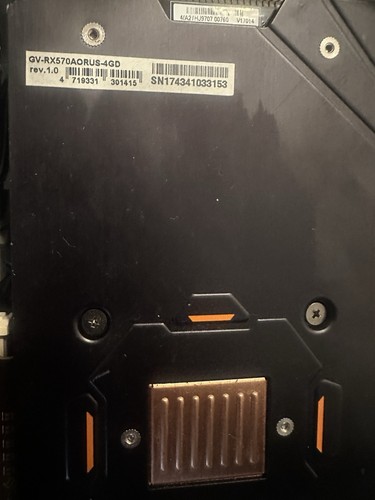 Gigabyte AORUS Radeon RX 570 4GB  GV -RX570AORUS-4GD Graphic Cards - Picture 3 of 5