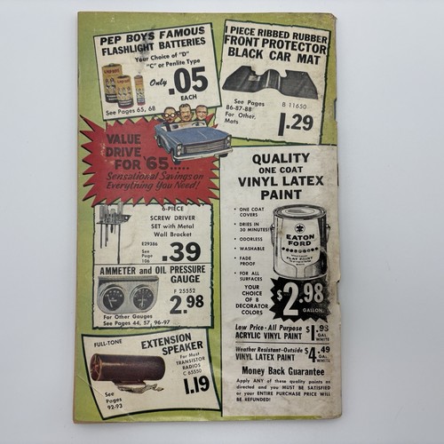 Pep Boys 1965 Katalog Vintage Manny Moe Jack Ölkanne Auto LKW 60er 1964 1966 - Bild 2 von 5