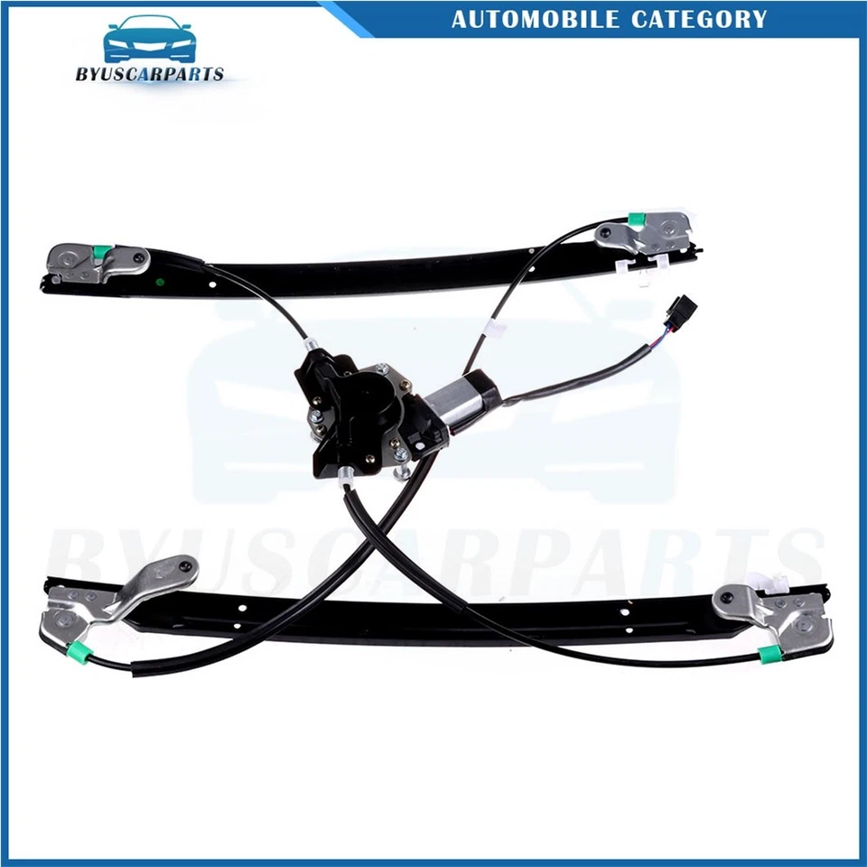 Regulador de ventana eléctrica delantero izquierdo derecho con motor para Dodge Caravan 2001-2003 Foto 4 de 4