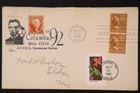 Dr Jim Stamps Triple Cancel Cover 1939 Martha Washington 1992 Wildflower Fdc
