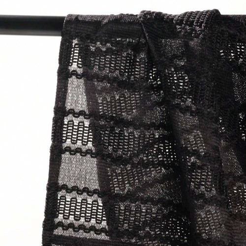 Lightweight Men's Summer Mesh Lace Shirt with Short Sleeves for Daily Use - Picture 4 of 37