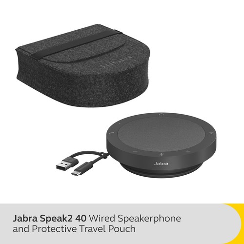 Jabra Speak2 40 MS Teams, Dark Grey Portable Speaker for Music and Calls Dark - Bild 7 von 7