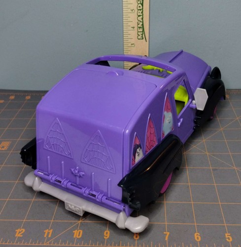Disney Vampirina Hauntley's Mobile Purple Push Along Lights Sounds Vehicle Toy - Picture 6 of 9