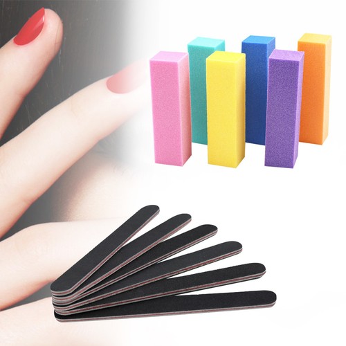 12PCS Nail Files Brush Polishing Buffers Sanding Nail File Art Tool - Picture 9 of 11