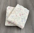 Vintage Steven’s Floral Sheet Set Queen Usa Made