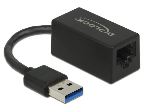 Delock Adapter SuperSpeed USB (USB 3.2 Gen 1) mit USB Typ-A Stecker > Gigabit LA