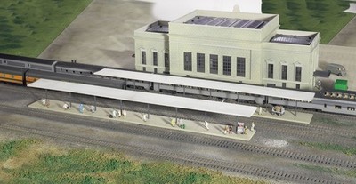 Cornerstone 3258 N Bausatz ''Butterfly-Style Station Platform Shelters''