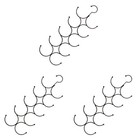  3 Pieces Organizer Für Schrank Kleiderorganisator Kleidung Schalhalter