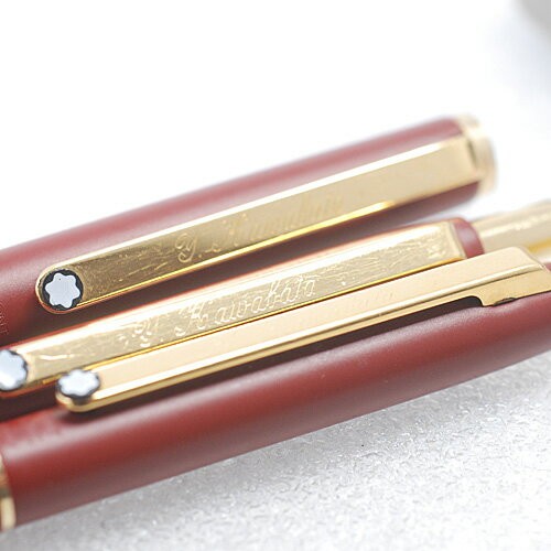 Montblanc Noblesse Fountain Pen Ballpoint Pen & 0.5mm Mechanical Pencil Set of 3 - Picture 2 of 6
