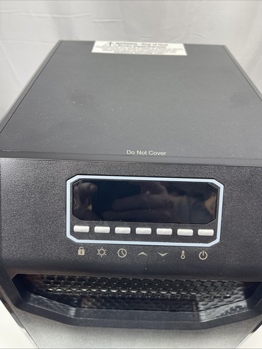 NEW MODEL! WeWarm Infrared Space Heater with Remote, Black, Electric 6 Element - Picture 2 of 11