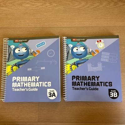 Primary Mathematics 3A and 3B Teachers Guides Homeschool Teachers Singapore