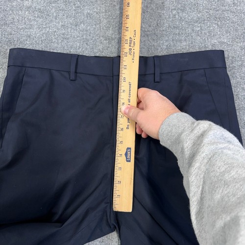 Express Hose Herren 34x30 (FIT 34x29) Navy Blau Producer Modern Straight Trouser - Bild 5 von 12