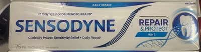 4x Sensodyne Repair & Protect NOVAMIN Mint Deep Repair Toothpaste 75ml Canada
