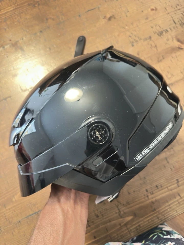 HJC Cruiser Half Face Street Motorcycle Helmet Black - Image 2 of 4