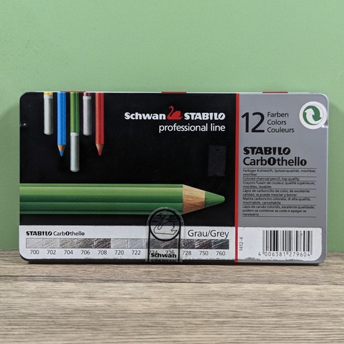 Schwan Stabilo Carbothello Professional Line farbige Kohlestifte 3 Dosen - Bild 6 von 11
