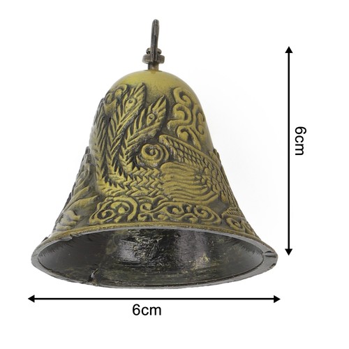 Cloches pour animaux en laiton vintage exquises pour une identification et une d - Photo 3/16