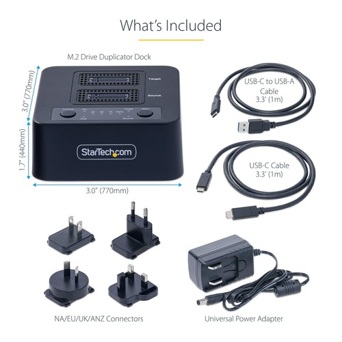 M.2 NVMe Duplicator Dock - Picture 7 of 8