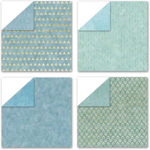 Scrapbook Papier 12x12 Zoll doppelseitig gemustertes Papier für Scrapbooking, 24 Sie - Bild 7 von 7