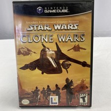Star Wars: The Clone Wars (Nintendo GameCube, 2002) CIB
