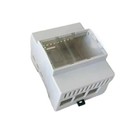For  5 Case DIN Rail  ABS  Inner Space Clear Top  Electric Box for RPi 5 Pi9349