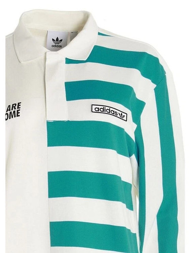 adidas Originals X Girls Are Awesome Long Sleeve Polo Shirt Mens Size 2XL - Picture 4 of 5