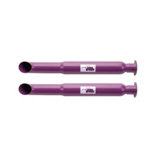 Flowtech 50232FLT Purple Hornies Glasspack 3" Inlet, 3" Outlet