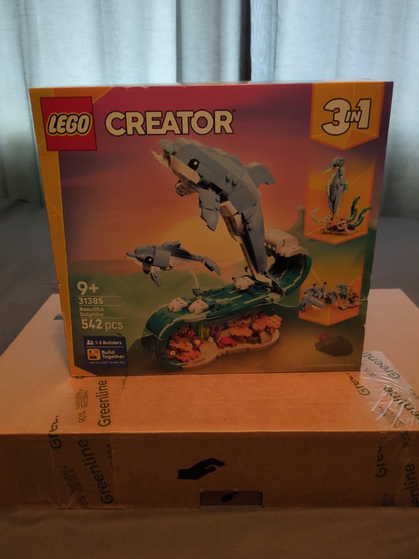 Lego Creator 31385 Sea Animals: Beautiful Dolphins - Brand New & Sealed