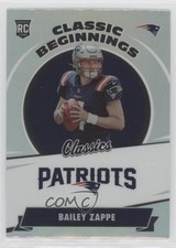 2022 Panini Classics Classic Beginnings Silver Bailey Zappe #CB-21 rf2