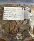 500 Lincoln Wheats 1909-58 PDS Mints 50s 40s 30s 20s Teens UNCs Steels FREE SHIP