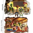 3D Cartoon Manga Toy Story Woody Buzz Lightyear Wandtattoos Dekoration Wallpaper
