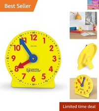 Big Time Mini Clock, Teaching Clock, Classroom Accessories, Ages 5and UP