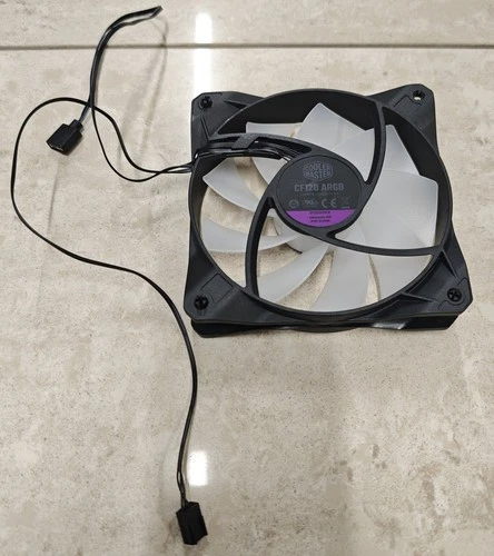 Coolermaster CF120 RGB single fan 120mm