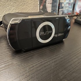 2x Sony PSP 2000 Slim Black Silver System Lot Case Charger Memory MLB NCAA NBA