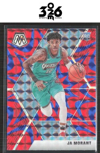 Ja Morant 2019-20 Panini Mosaic Reactive Blue Rookie #219 RC